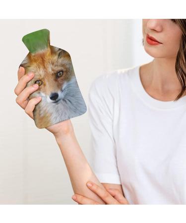 Buy Animal Fox Hot Water Bottle with Plush Cover - Hand Warmer for Adults & Kids | 26.5X15.3cm - International Shipping Available - Buy Online on GoSupps.com