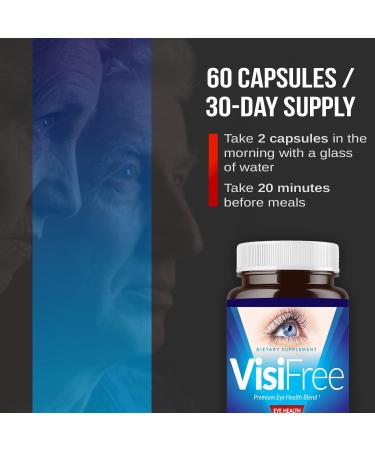 Visifree for Eyes Supplement - Official Formula | Visi-Free Eye Pills (60 Capsules) - Buy Online on GoSupps.com