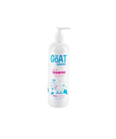 The Goat Skincare Pure Goat's Milk Shampoo For Dry Itchy and Sensitive Scalp Conditions Paraben Free and No Artificial Colours 500ml