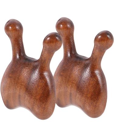 FRCOLOR 8 Pi ces Peigne de Massage masseur oculaire outils grattoirs masseurs de nez grattoir nez en bois M ridien peigne de sant petit peigne petite tudiant 5.70X4.00X1.80CMx4pcs comme indiqu x4pcs - Buy Online on GoSupps.com