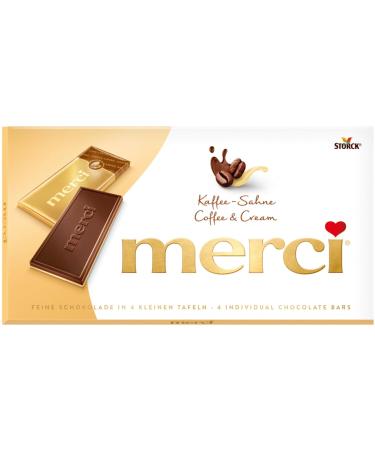 Merci Coffee Cream Board Chocolate VPE - 3.52 - Pack Of 15 - Buy Online on GoSupps.com