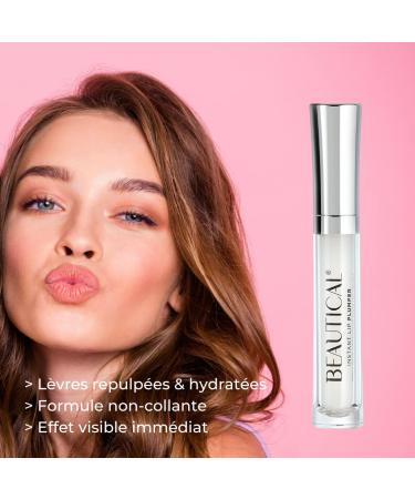 Instant Lip Plumper - Fuller Softer Lips with Hyaluronic Acid | Moisturizing Lip Maximizer 5ml - International Shipping Available - Buy Online on GoSupps.com