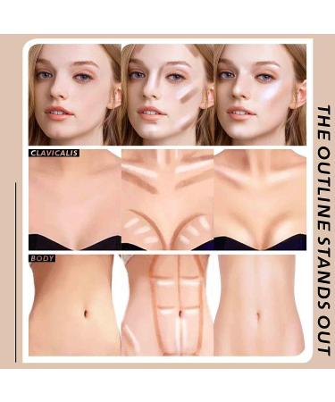 Dual-Ended Highlighter Contour Stick - Waterproof & Long Lasting 2 in 1 Cream Bronzer Stick for All Skin Tones - Buy Online on GoSupps.com