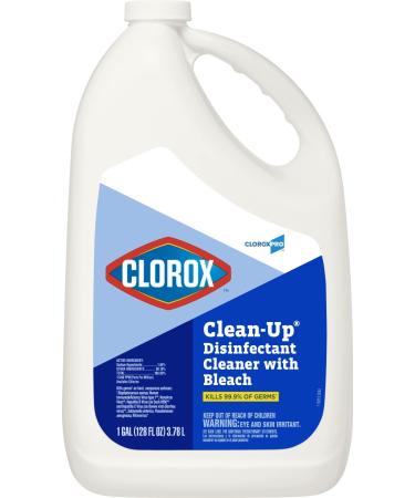 Clorox Clean-Up CloroxPro Disinfectant Cleaner with Bleach Refill, 128 Ounces (35420) Package May Vary