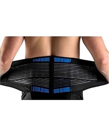 Kingcoo belly belt back strap back belt with support strut and adjustable tensile straps back belt kidney belt abdominal belt girdle lumbar support alleviation sciatica for men and women (s)