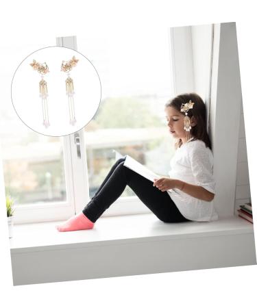 Ipetboom 1 Pair Hair Accessories Chinese Tassel Hairpin Clips Dangle Tassel Hairpin Tassel Hairpin Tassel Barrette Dangle Tassel Hair Clip Chinese Tassel Hair Clip - Buy Online on GoSupps.com