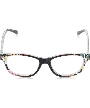 Sofia Vergara x Foster Grant Linda Square Reading Glasses - Crystal Berry Floral 2.25x - Buy Online on GoSupps.com