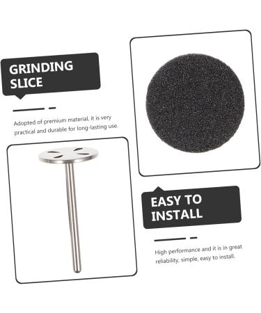 Healvian 4 Sets Nail Polishing Sheets Drill Bits for Nails Sandpaper Pad Disks Exfoliating Sandpaper Disc Pro Tools Electric Tools Nail Disc Bit Sole of Foot Stainless Steel Foot File - Buy Online on GoSupps.com
