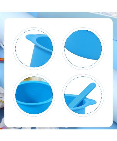 2pcs Silicone Wax Pot Liner & Spatula Set | Reusable Warmer Liners for 16oz Electric Waxing Kit (Pink/Blue) - Buy Online on GoSupps.com