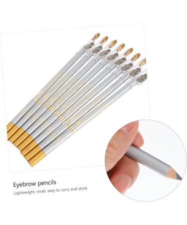 FOMIYES 10pcs Pencil Sharpener Eyebrow Pencil Eyebrow Liner Pencil Strokes Pencils Eyebrow Powder Cosmetic - Buy Online on GoSupps.com