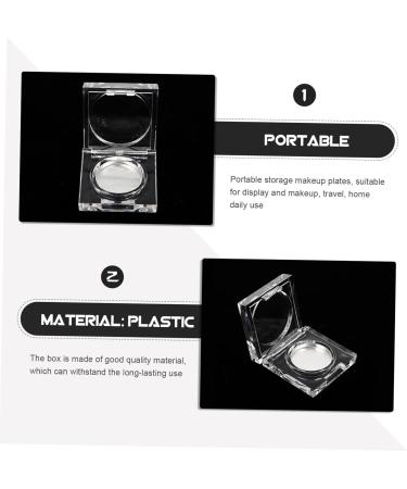  Anneome Anneome 6 Piece Transparent Storage Boxes Durable Empty Eyeshadow Blusher Trays Compact Portable Makeup Storage for Daily Use - Buy Online on GoSupps.com