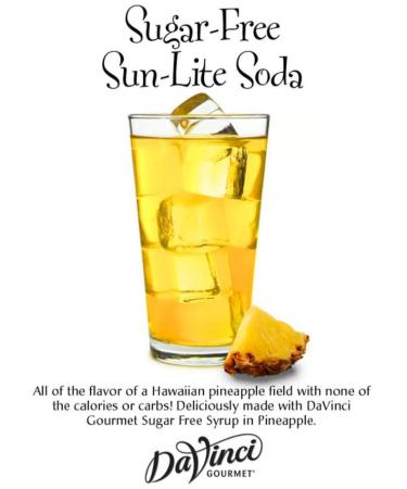 Da Vinci Gourmet Pineapple Sugar Free Syrup 750mL - Premium Flavoring for Beverages - Buy Online on GoSupps.com