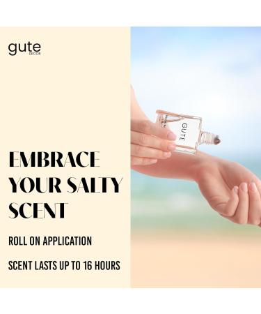 GUTE Beach Fragrance Perfume Oil Women's Rollerball Aroma Notes of Ocean Fresh Coconut Oil Surf Wax & Sunscreen Beach Walk & Ocean Smelling Salty Night & Day Spray Beachy Surf - 0.5 Fl Oz - Buy Online on GoSupps.com