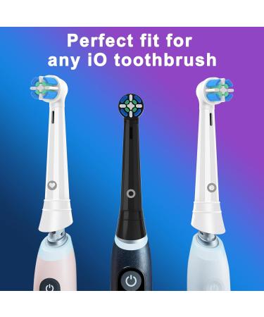 Replacement Toothbrush Heads for Oral-B iO Series - Compatible with 10/6/7/9/5/4 Electric Toothbrushes - 10 Count Mixed Colors Pack - Buy Online on GoSupps.com