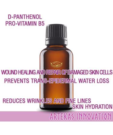 D-PANTHENOL Oil - Cosmetic Grade 76.9% | Best for Homemade Skin Hair & Nail Products - 1 Oz - Buy Online on GoSupps.com