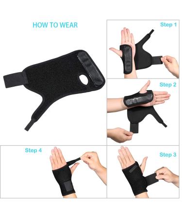 Yosoo Adjustable Breathable Wrist Support Brace - Ergonomic Hand & Wrist Brace for Advanced Support | Shop Internationally - Buy Online on GoSupps.com