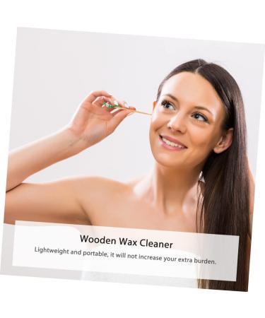 12pcs Healeved Wooden Ear Pick Set - Stainless Steel Earwax Remover Tools - Buy Online on GoSupps.com