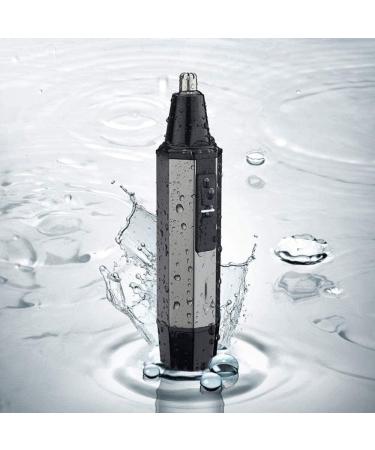 Buy Rechargeable 2 in 1 Nose & Ear Hair Trimmer for Men | Waterproof Facial Hair Clipper with Flashlight - Easy to Use Portable & Cleans Easily - Buy Online on GoSupps.com