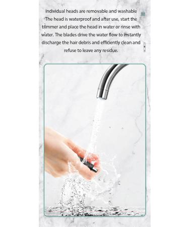 Best Portable Nose Hair Trimmer for Men - LED Light Ergonomic Easy Clean - International Shipping - Buy Online on GoSupps.com