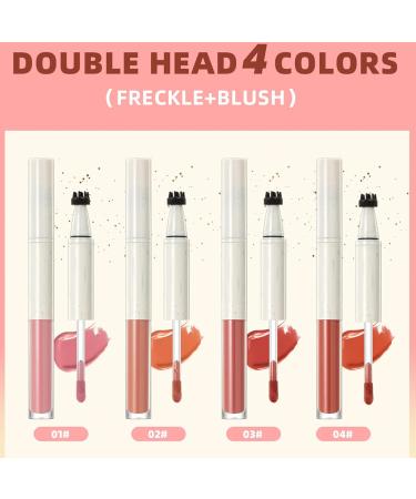Stylo Taches De Rousseur | Crayon Natural et Fard Joues Liquide | Outil Double Fonction Estampage De Pr cision Pour Voyage Maison F tes Amis Famille Passionn s - Buy Online on GoSupps.com