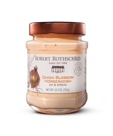 Robert Rothschild Farm Onion Blossom Horseradish Gourmet Dip and Spread  10.3 Oz