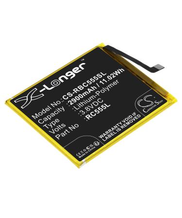 2900mAh/3.8V Replacement Battery for Orbic Wonder A1203 ORB555LBVZPP RC555L RC555L