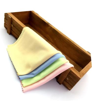 OSALADI 100pcs Microfibre Eyeglass Cleaning Cloth - Multi-Purpose Screen Cleaner 13x13cm Perfect for Glasses & Screens - Buy Online on GoSupps.com