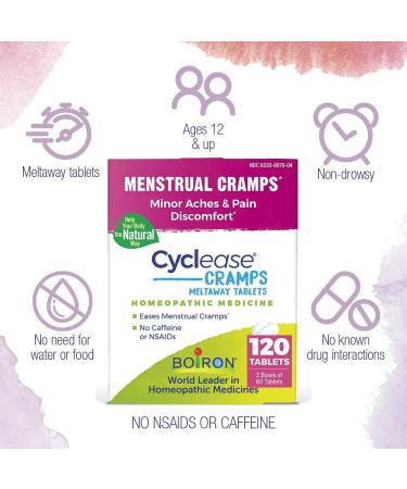 Buy Boiron Cyclease Cramp Twin Pack - 120 Tablets for Menstrual Relief | Fast International Shipping - Buy Online on GoSupps.com