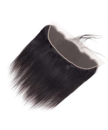 12 Brazilian Straight Lace Frontal Closure | Virgin Human Hair | Natural Black - Buy Online on GoSupps.com