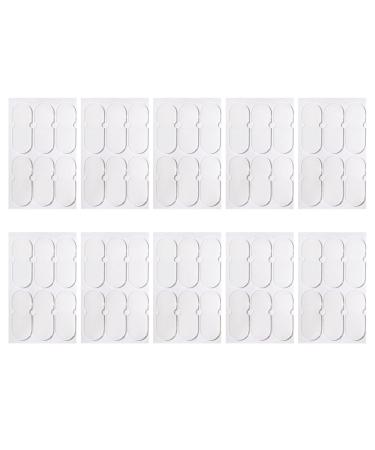 LIANXUE 10pcs Elf Ear Support Stickers Invisible Ear Corrector Ear Lobe Support Patches Elf Ear Makeup V-Face Stickers Easy Use Silicone