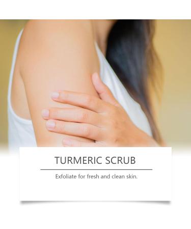 Exfoliating Body Scrub with Turmeric Vitamin C Deep Cleansing Dead Skin Remover Gently Exfoliate Body Hand and Foot Scrub Moisturized Skin 4 oz - Buy Online on GoSupps.com
