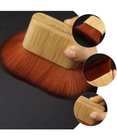 Lurrose Hair Brush Barber Neck Duster Hair Styling Neck Duster Stylist Hair Duster Facial Duster face Haircut Duster Hair Cutting Duster Soft Barbershop Brush Man Fiber Wool Major - Buy Online on GoSupps.com