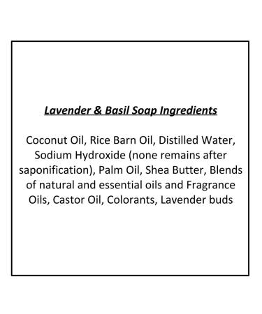 Lavender Soap Bar (4Oz) - Natural Handmade with Dried Lavender & Essential Oil | Falls River Soap Company - Ideal for Dry Skin - Buy Online on GoSupps.com