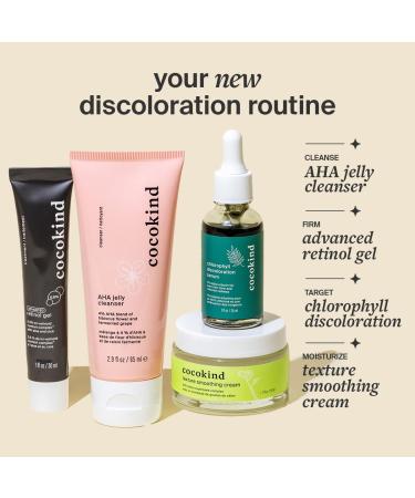 Cocokind Chlorophyll Discoloration Serum Sensitive Skin Friendly Spot Fading Serum to Target Spots Uneven Tone and Redness 1 fl oz - Buy Online on GoSupps.com