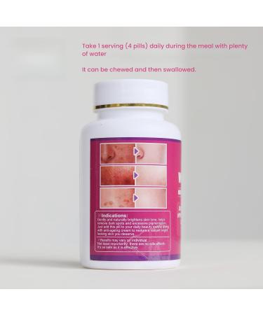 Skin whitening 8000mg glutathione remove freckles chloasma brighten complexion - Buy Online on GoSupps.com