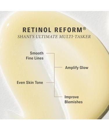 Shani Darden Skincare Retinol Reform Anti-Aging Serum 1.01 fl oz - Reduce Fine Lines, Wrinkles, Hyperpigmentation & Texture | Minimal Irritation | Pack of 1 - Buy Online on GoSupps.com