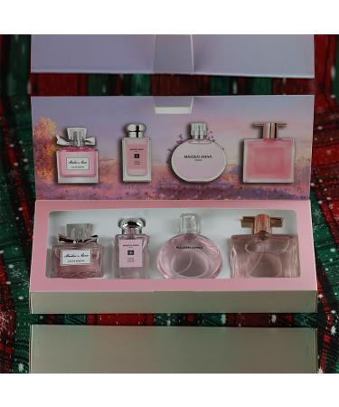 Perfumes for Women 4-Piece Luxury Fragrance Miniature Pack Set Intensely Cologne for Woman Sweet Rose Floral Vanilla Aroma Scent Travels-Size 30ml (4pcs) Eau De Parfum - Buy Online on GoSupps.com