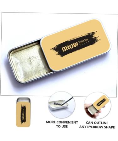  TOVINANNA 9-Piece Natural Eyebrow Makeup Kit with Styling Gel Pomade and Double-Sided Brush for a Perfect Effect - Buy Online on GoSupps.com