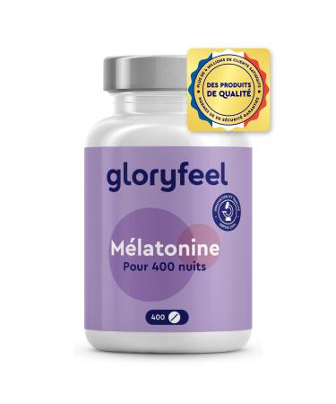 Pure Melatonin Supplement, 400 Tablets (approx. 12 months), Support for Sleep*, Best Rest, Highly Dosed Sleeping Pill, 100% Vegan, No Additives and Artificial Flavors