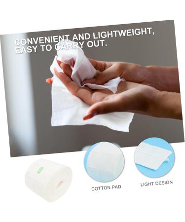  Didiseaon 2 Rolls of 500 Pieces Cotton Plush Gel Nail Gel for Nails Disposable Nail Remover Disposable Nail Polish White Wipe Paper - Buy Online on GoSupps.com