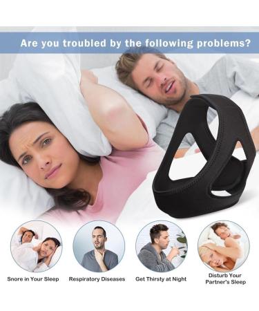 Airflow Jaw Strap by Veralabs - Best Anti Snoring Device for Sleep Apnea | Comfortable Chin Strap for Men & Women - Buy Online on GoSupps.com