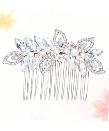 Angoily Hair Combs for Women Rhinestone Hair Comb Bridal Headpieces for Wedding Gold Hair Clips Bridal Hair Comb Wedding Hair Accessory Tiara Hair Accessories Rhinestones Bride - Buy Online on GoSupps.com