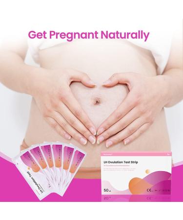 Femometer Ovulation Test Strips 50 LH - Sensitive Fertility Predictor Kit with Femometer App - Accurate Results - Lh50 - Buy Online on GoSupps.com