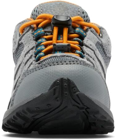 Columbia Redmond Waterproof Hiking Shoe Big Kid 6 - Titanium Grey/Steel/Gold Amber - Buy Online on GoSupps.com