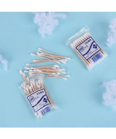 Cotton Swabs with Wooden Handles - 1000pcs Cotton Buds for Makeup Cleaning Arts & Crafts - Eco-Friendly Daily Home Use - Buy Online on GoSupps.com