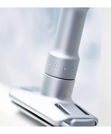 Merkur Futur MK-700002 Adjustable Safety Razor - Brushed Chrome | Premium Quality - Buy Online on GoSupps.com