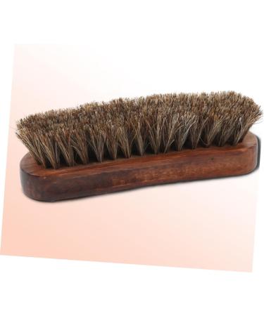TENDYCOCO Shoes Brush | Lint Remover & Horsehair Brush for Furniture Leather & Clothes - International Shipping Available - Buy Online on GoSupps.com