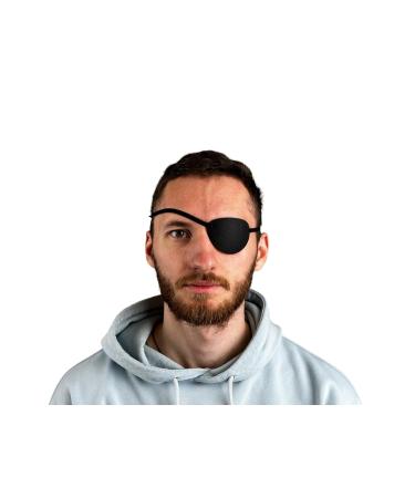 Buy Kydex Black Eye Patch - Unisex Slim Eye Patch for Men & Women | International Shipping Available - Buy Online on GoSupps.com