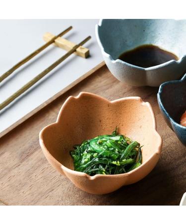Fruit Bowl Snack Containers Soy Sauce Set Flower Shape Ceramic Appetizer Plate Dipping Bowl Mini Condiment Bowl Soy Sauce Vinegar Snack Salad Olive Oil Breakfast Bowls (Color : D) (A) - Buy Online on GoSupps.com