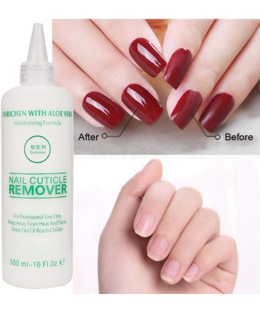 Cuticle Softener Smooth Nails Cuticle Dissolver Nail Art Tool Nail Cuticle Softener Nail Dead Skin Removal for Home Ues for Children for Manicure Store - Buy Online on GoSupps.com